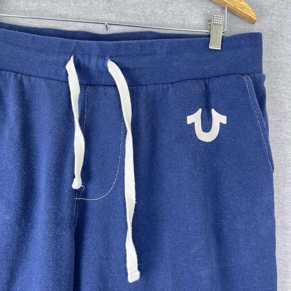 TRUE‎ RELIGION ELASTIC HEM DRAWSTRING WAIST POCKETS MEN'S SWEATPANTS SIZE XXL